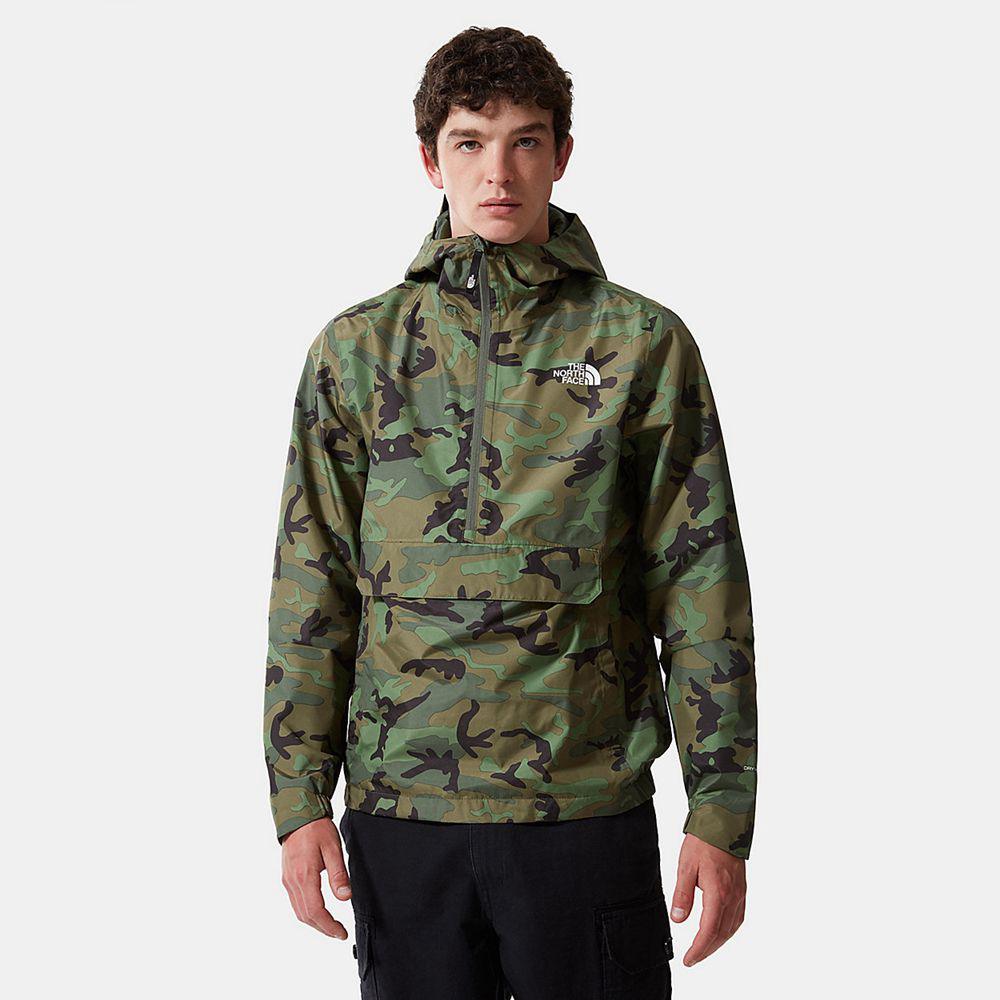 The North Face Waterproof Fanorak Ανδρικα Ελαφρύ Μπουφάν - Καμουφλάζ (PRZF28093)